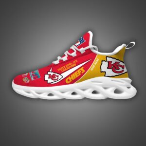 1a Kansas City Chiefs Personalized Super Bowl Champions Max Soul Shoes
