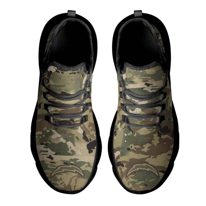 27 Los Angeles Chargers Hunting Camo Style Max Soul Shoes