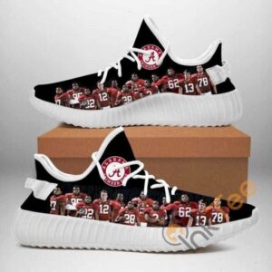 Alabama Crimson Tide Custom Shoes Personalized Name Yeezy Sneakers