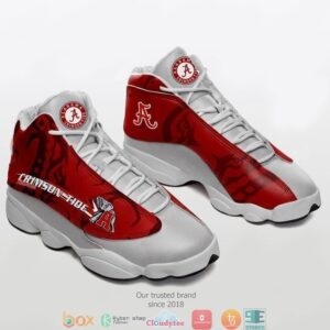 Alabama Crimson Tide Football Ncaa Air Jordan 13 Sneaker Shoes
