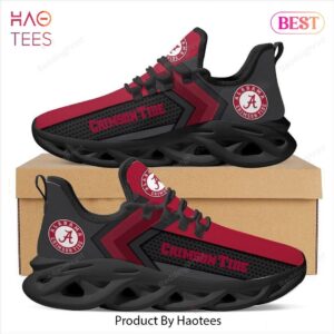 Alabama Crimson Tide NCAA Black Max Soul Shoes
