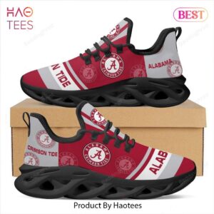 Alabama Crimson Tide NCAA Design Red Max Soul Shoes