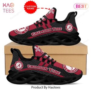 Alabama Crimson Tide NCAA Hot Red Color Max Soul Shoes