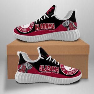 Alabama Crimson Tide Unisex Sneakers New Sneakers Custom Shoes Football Yeezy Boost