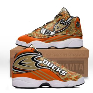 Anaheim Ducks JD13 Sneakers Custom Shoes