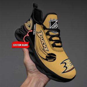Anaheim Ducks Personalized NHL New Max Soul Shoes