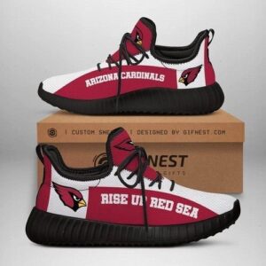 Arizona Cardinals Custom Shoes Yeezy Sneakers Gift For Fan