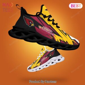 Arizona Cardinals NFL Gold Red Max Soul Shoes for Fans