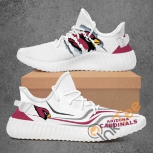 Arizona Cardinals No 317 Custom Shoes Personalized Name Yeezy Sneakers
