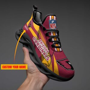 Arizona Cardinals Personalized Max Soul Shoes