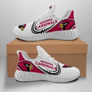 Arizona Cardinals Unisex Sneakers New Sneakers Football Custom Shoes Arizona Cardinals Yeezy Boost