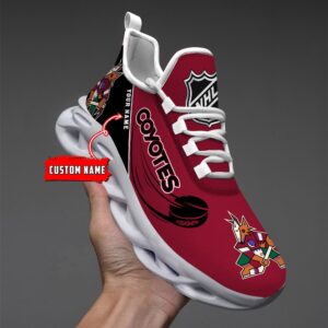 Arizona Coyotes Personalized NHL New Max Soul Shoes