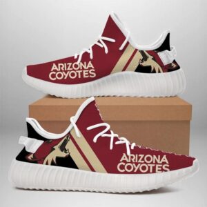 Arizona Coyotes Sneakers Big Logo Yeezy Shoes Art 1969