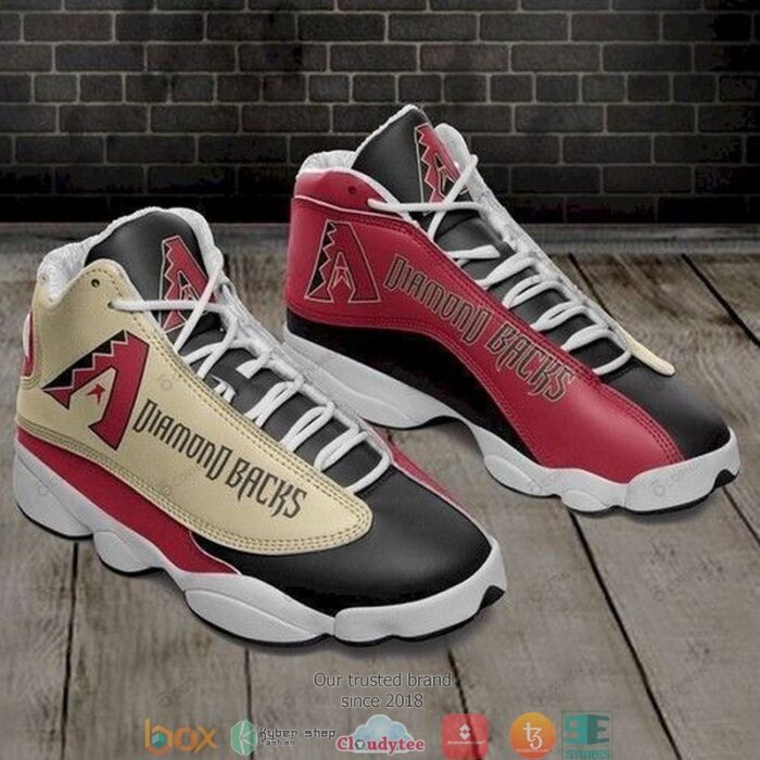 Arizona Diamondbacks Mlb Teams Football Air Jordan 13 Sneaker Shoes