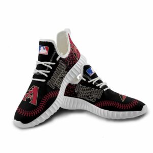 Arizona Diamondbacks Unisex Sneakers New Sneakers Custom Shoes Baseball Yeezy Boost