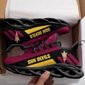 Arizona State Sun Devils Black Shoes Max Soul