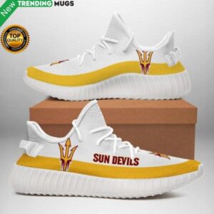 Arizona State Sun Devils Unisex Sneaker Football Custom Shoes Arizona State Sun Devils Yeezy Boost
