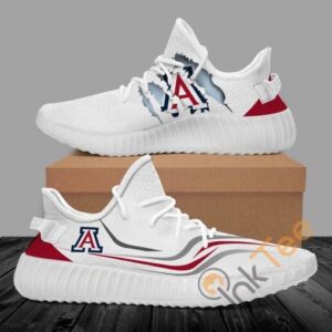 Arizona Wildcats Custom Shoes Personalized Name Yeezy Sneakers