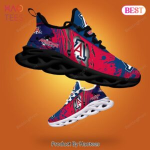 Arizona Wildcats NCAA Red Mix Blue Max Soul Shoes