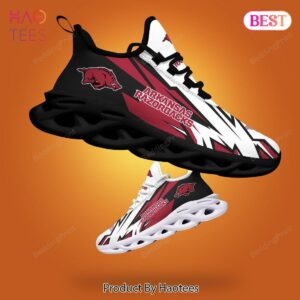 Arkansas Razorbacks NCAA Red Mix White Max Soul Shoes