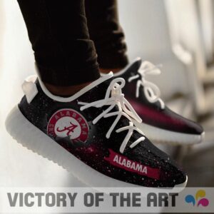 Art Scratch Mystery Alabama Crimson Tide Shoes Yeezy