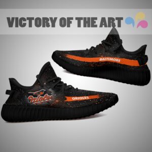 Art Scratch Mystery Baltimore Orioles Yeezy Shoes