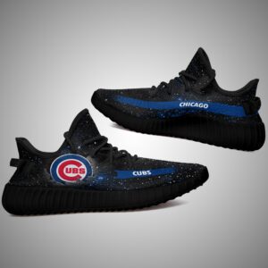 Art Scratch Mystery Chicago Cubs Yeezy Shoes