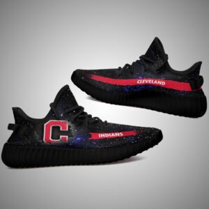 Art Scratch Mystery Cleveland Indians Yeezy Shoes