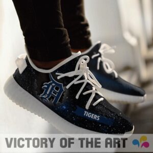 Art Scratch Mystery Detroit Tigers Yeezy Shoes
