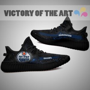 Art Scratch Mystery Edmonton Oilers Shoes Yeezy
