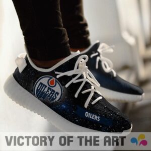 Art Scratch Mystery Edmonton Oilers Shoes Yeezy