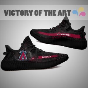 Art Scratch Mystery Los Angeles Angels Shoes Yeezy