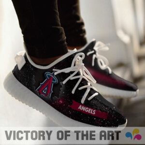 Art Scratch Mystery Los Angeles Angels Shoes Yeezy