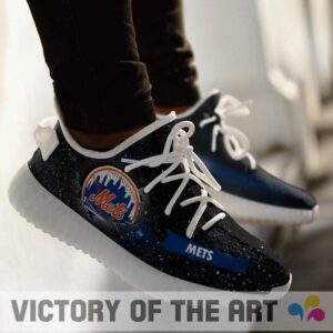 Art Scratch Mystery New York Mets Shoes Yeezy