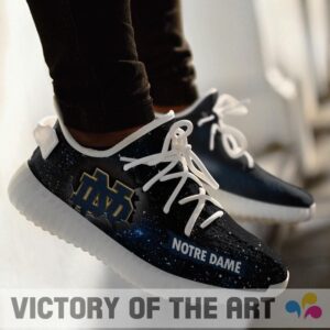 Art Scratch Mystery Notre Dame Fighting Irish Shoes Yeezy