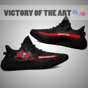 Art Scratch Mystery Tampa Bay Buccaneers Shoes Yeezy
