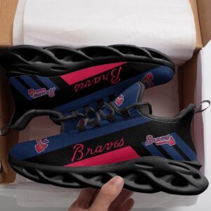 Atlanta Braves Black Max Soul Shoes