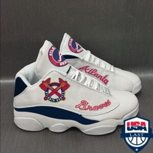 Atlanta Braves Mlb Ver 2 Air Jordan 13 Sneaker