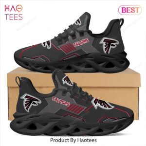 Atlanta Falcons NFL Black Color Max Soul Shoes