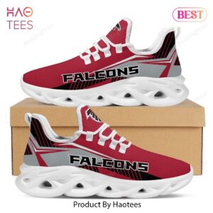 Atlanta Falcons NFL Grey Mix Red Max Soul Shoes