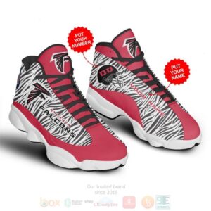 Atlanta Falcons Nfl Personalized Air Jordan 13 Shoes