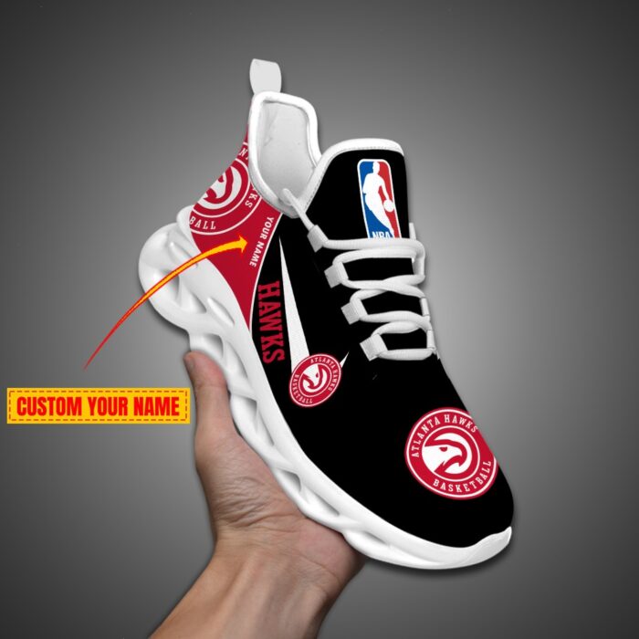 Atlanta Hawks Personalized NBA Max Soul Shoes
