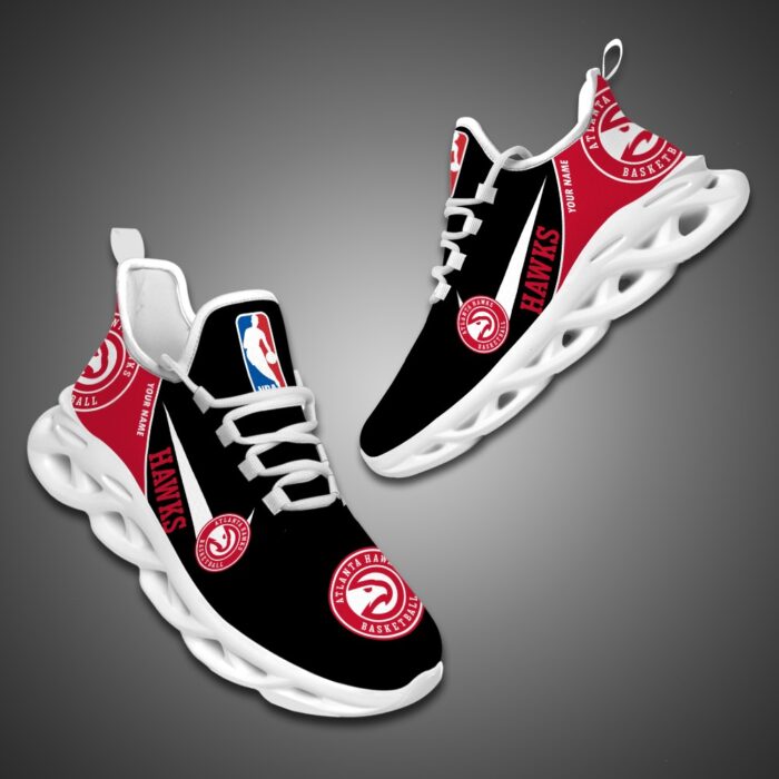 Atlanta Hawks Personalized NBA Max Soul Shoes