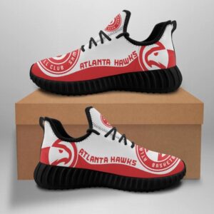 Atlanta Hawks Unisex Sneakers New Sneakers Custom Shoes Basketball Yeezy Boost