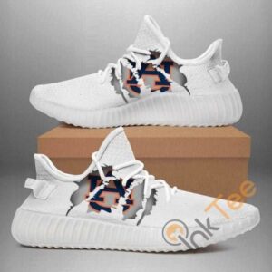 Auburn Tigers Custom Shoes Personalized Name Yeezy Sneakers