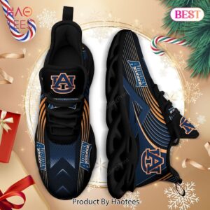 Auburn Tigers NCAA Black Blue Max Soul Shoes