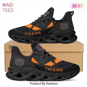 Auburn Tigers NCAA Black Mix Orange Max Soul Shoes