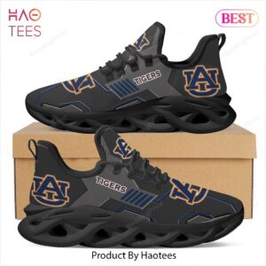 Auburn Tigers NCAA Blue Black Max Soul Shoes