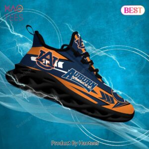 Auburn Tigers NCAA Blue Mix Orange Max Soul Shoes