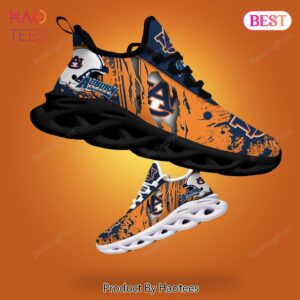Auburn Tigers NCAA Blue Orange Color Max Soul Shoes